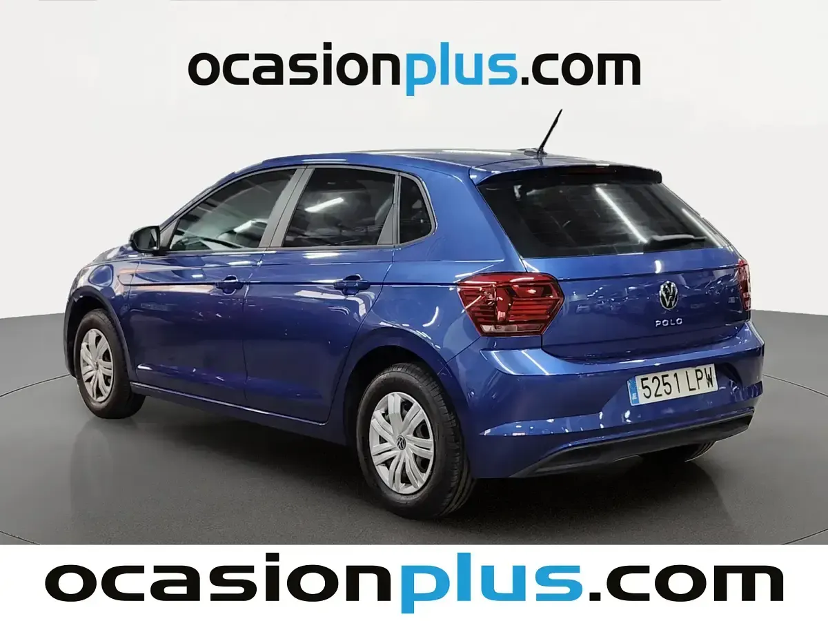 Usado VW Polo Edition 80 CV (58 kW) 2021 Azul Utilitario