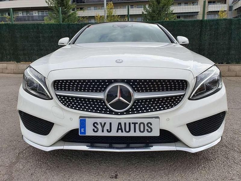 Blanco Usado 2016 Mercedes C300 AMG line Coupe | 28.000 € (Precio justo) - Imagen 1/4