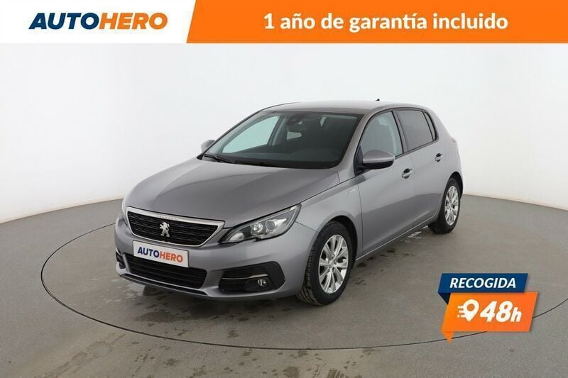 Gris / plata Usado 2018 Peugeot 308 Style Berlina | 10.099 € (Buen precio) - Imagen 1/3