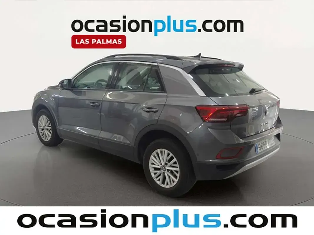 Usado VW T-Roc Life 110 CV (80 kW) 2022 Gris SUV