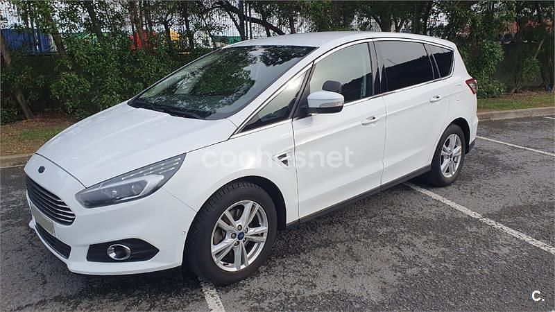 Blanco Usado 2018 Ford S-MAX Titanium Monovolumen | 21.000 € (Buen precio) - Imagen 1/4