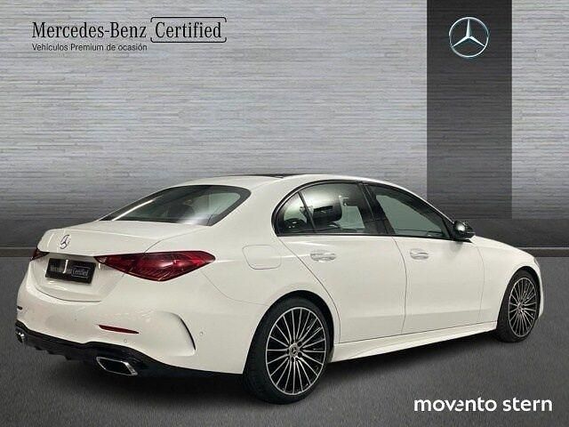 Usado Mercedes C200 204 CV (150 kW) 2022 Blanco polar Berlina