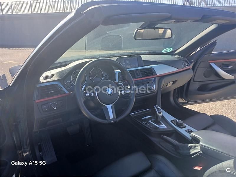 Usado BMW 420 184 CV (135 kW) 2015 Azul Descapotable