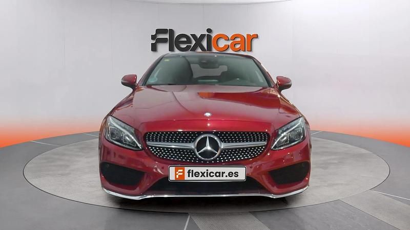 Usado Mercedes C220 170 CV (125 kW) 2016 Granate Coupe