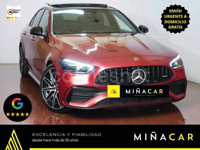 Rojo Usado 2023 Mercedes C43 AMG Berlina | 78.490 € (Precio justo) - Imagen 1/3
