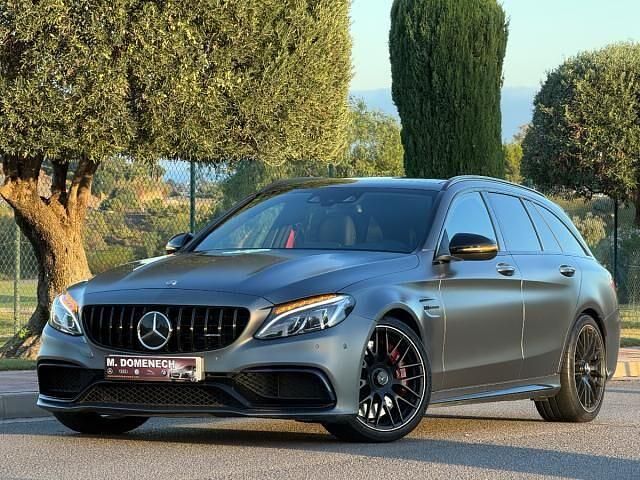 Usado Mercedes C63S AMG AMG 510 CV (375 kW) 2017 Gris Familiar