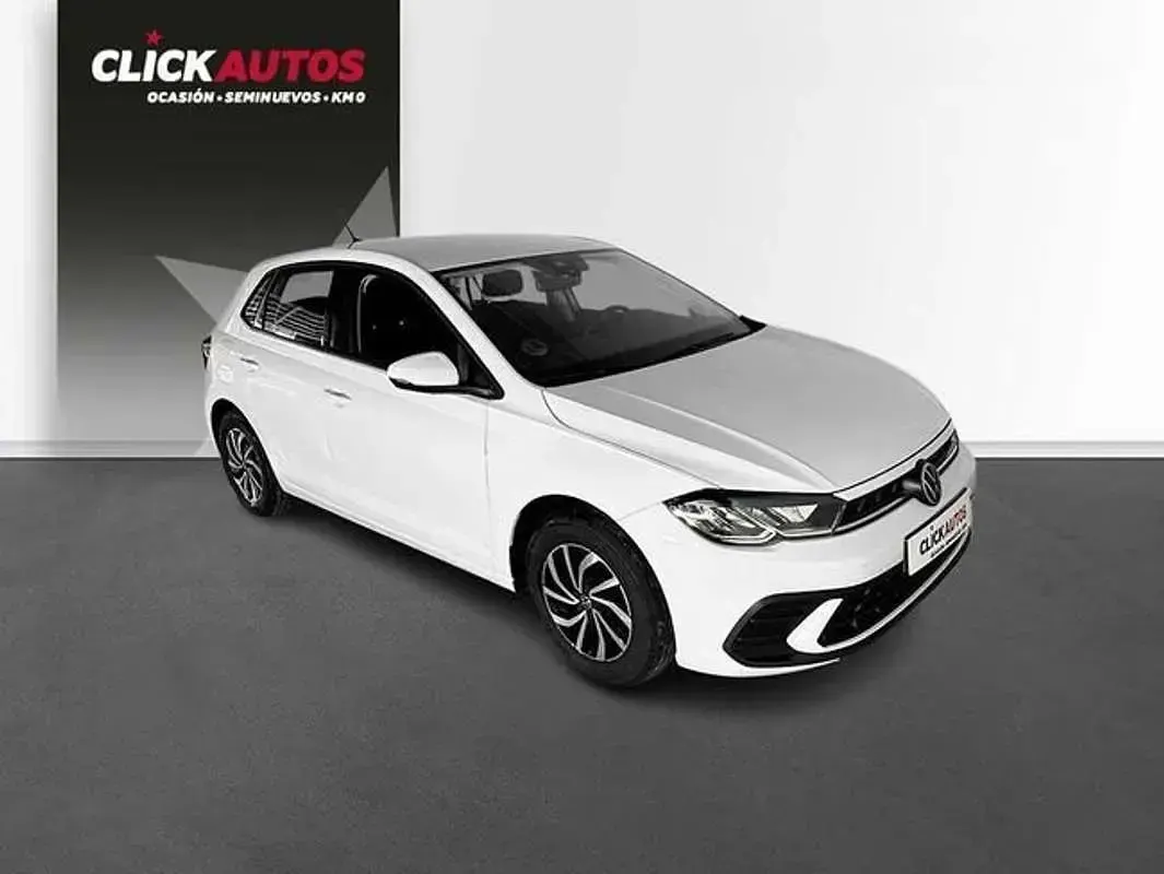 Usado VW Polo Life 95 CV (69 kW) 2023 Blanco Utilitario