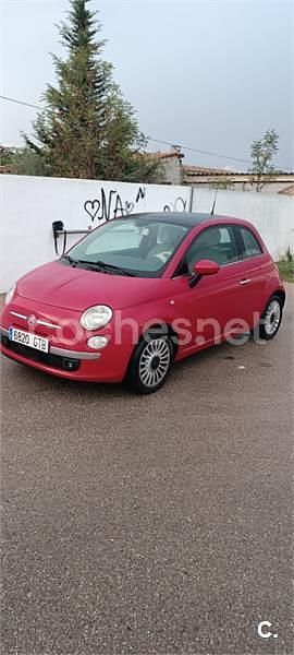Rojo Usado 2010 Fiat 500 Lounge Berlina | 3999 € (Buen precio) - Imagen 1/4