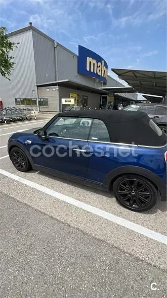 Usado Mini Cooper S Cabriolet 184 CV (135 kW) 2016 Azul Descapotable
