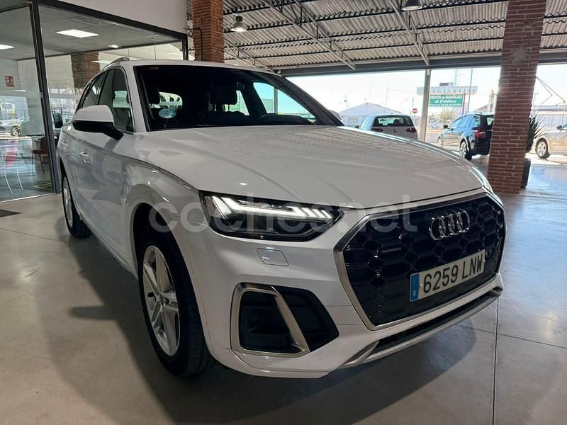 Usado Audi Q5 S-Line 204 CV (150 kW) 2021 Blanco SUV
