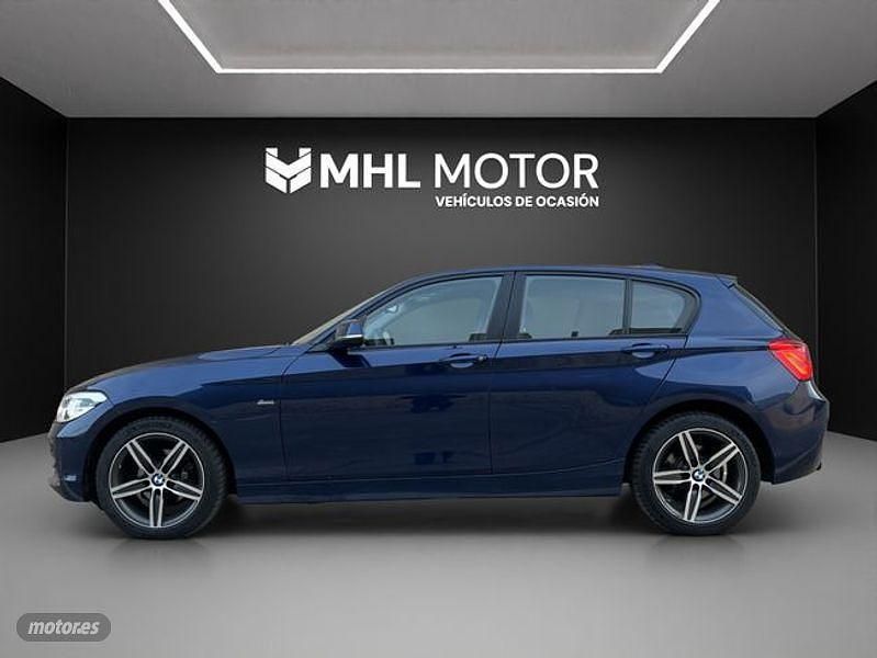 Usado BMW 118 Sport Line 150 CV (110 kW) 2015 Azul Utilitario