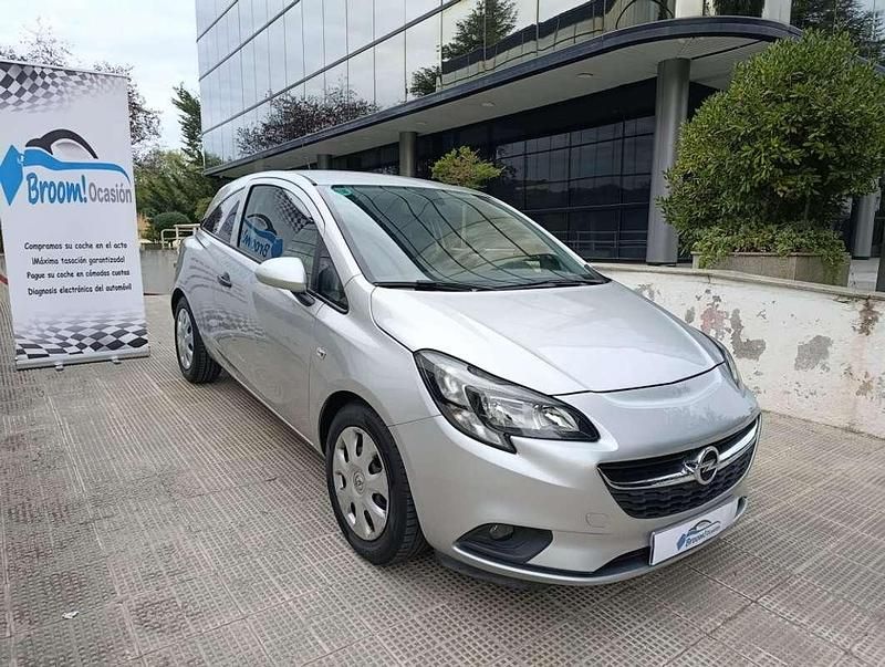 Usado Opel Corsa Expression 90 CV (66 kW) 2015 Gris Utilitario