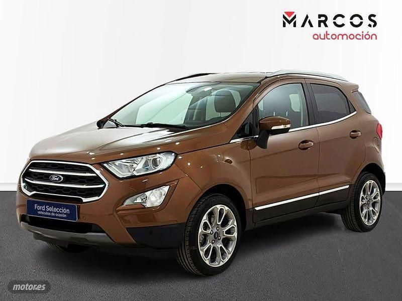 Usado Ford Ecosport Titanium 100 CV (73 kW) 2018 Marrón SUV