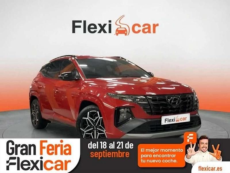 Rojo Usado 2022 Hyundai Tucson N Line SUV | 22.790 € (Precio justo) - Imagen 1/4