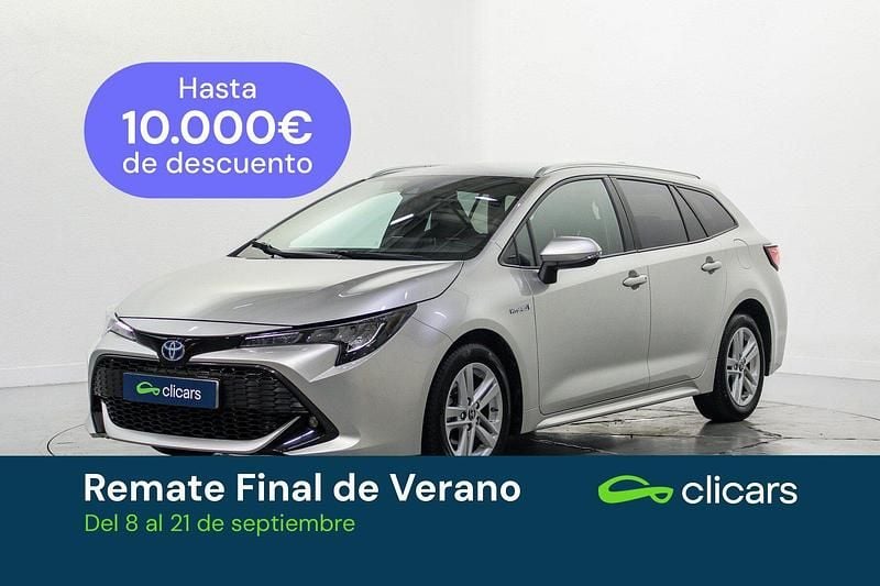 Gris / plata Usado 2019 Toyota Corolla Active Familiar | 17.990 € (Precio justo) - Imagen 1/4
