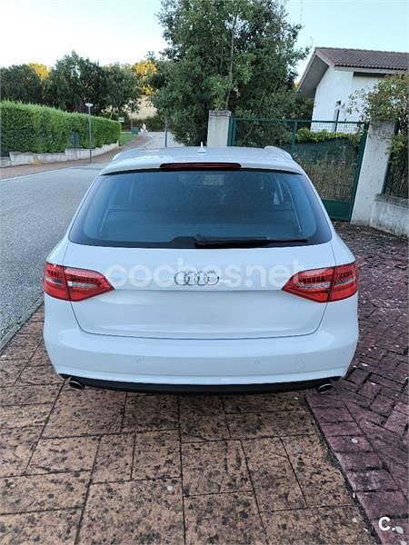 Usado Audi A4 204 CV (150 kW) 2013 Blanco Familiar