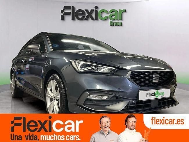 Beige Usado 2021 Seat Leon FR Familiar | 17.990 € (Buen precio) - Imagen 1/4