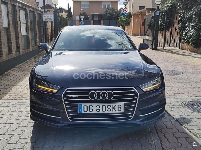 Usado Audi A7 S-Line 272 CV (200 kW) 2018 Negro Berlina