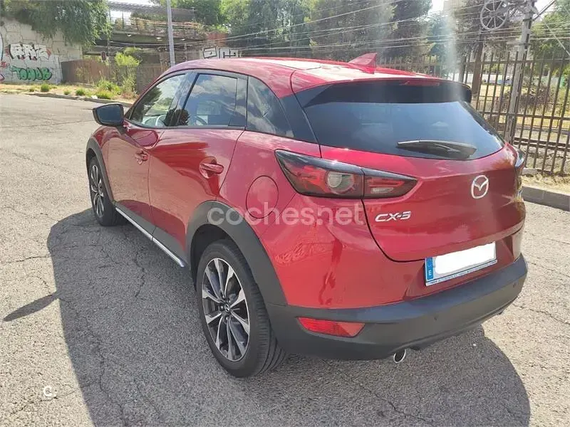 Usado Mazda CX-3 121 CV (88 kW) 2019 Granate SUV