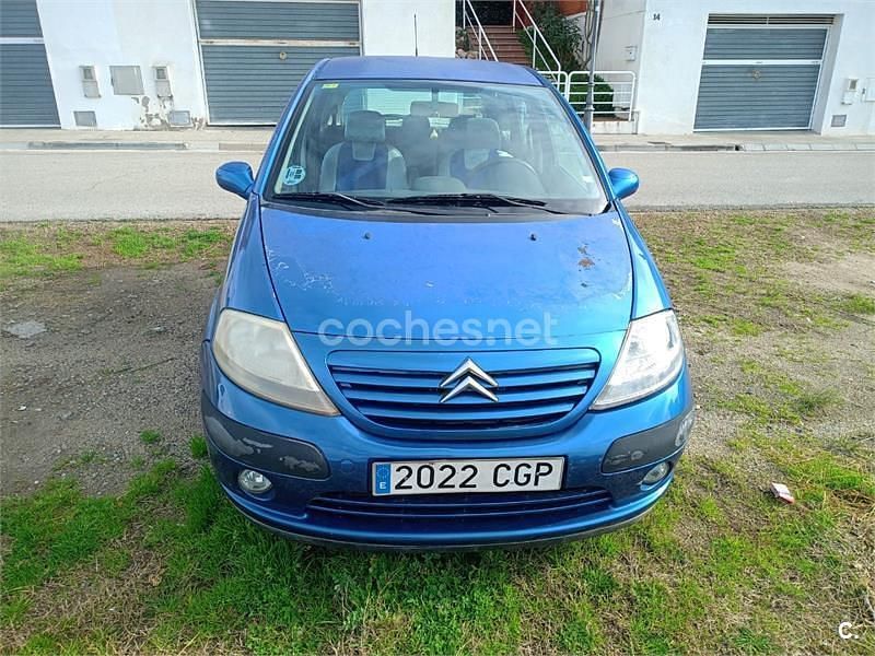 Usado Citroën C3 75 CV (55 kW) 2003 Azul Berlina