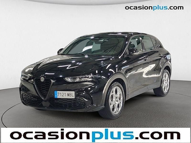 Negro Usado 2022 Alfa Romeo Tonale Sprint SUV | 22.810 € (Precio justo) - Imagen 1/4