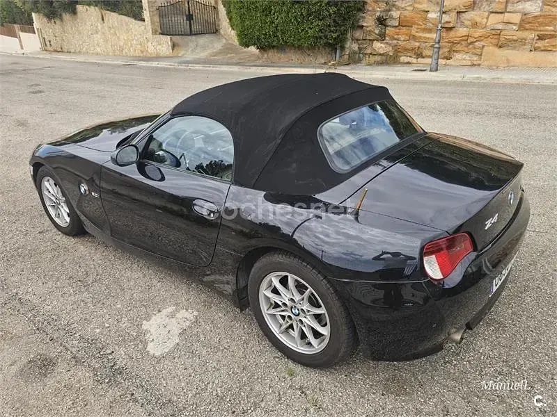 Usado BMW Z4 150 CV (110 kW) 2006 Negro Descapotable