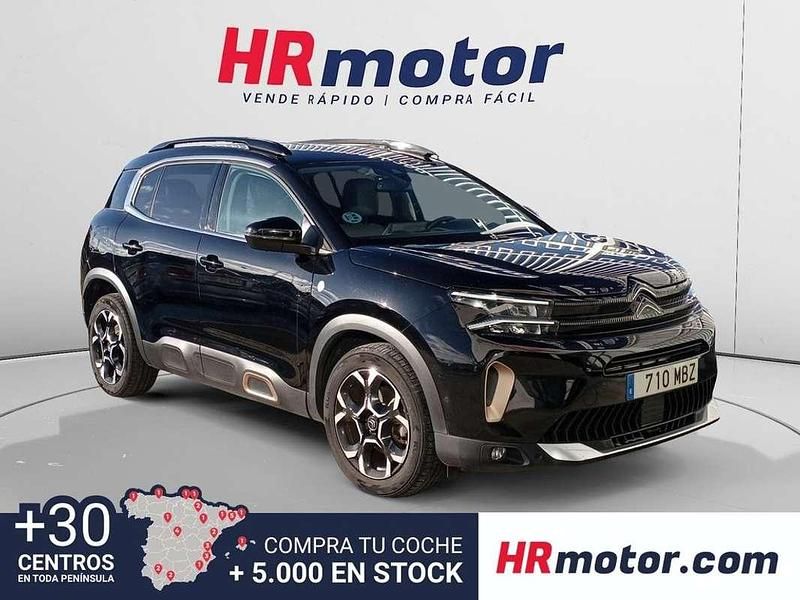 Negro Usado 2022 Citroën C5 Aircross SUV | 15.690 € (Super precio) - Imagen 1/4