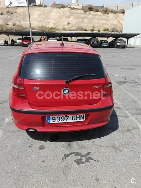 Usado BMW 118 143 CV (105 kW) 2008 Rojo Utilitario