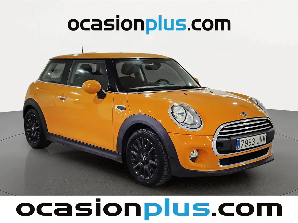 Usado Mini Cooper 95 CV (69 kW) 2016 Naranja Utilitario