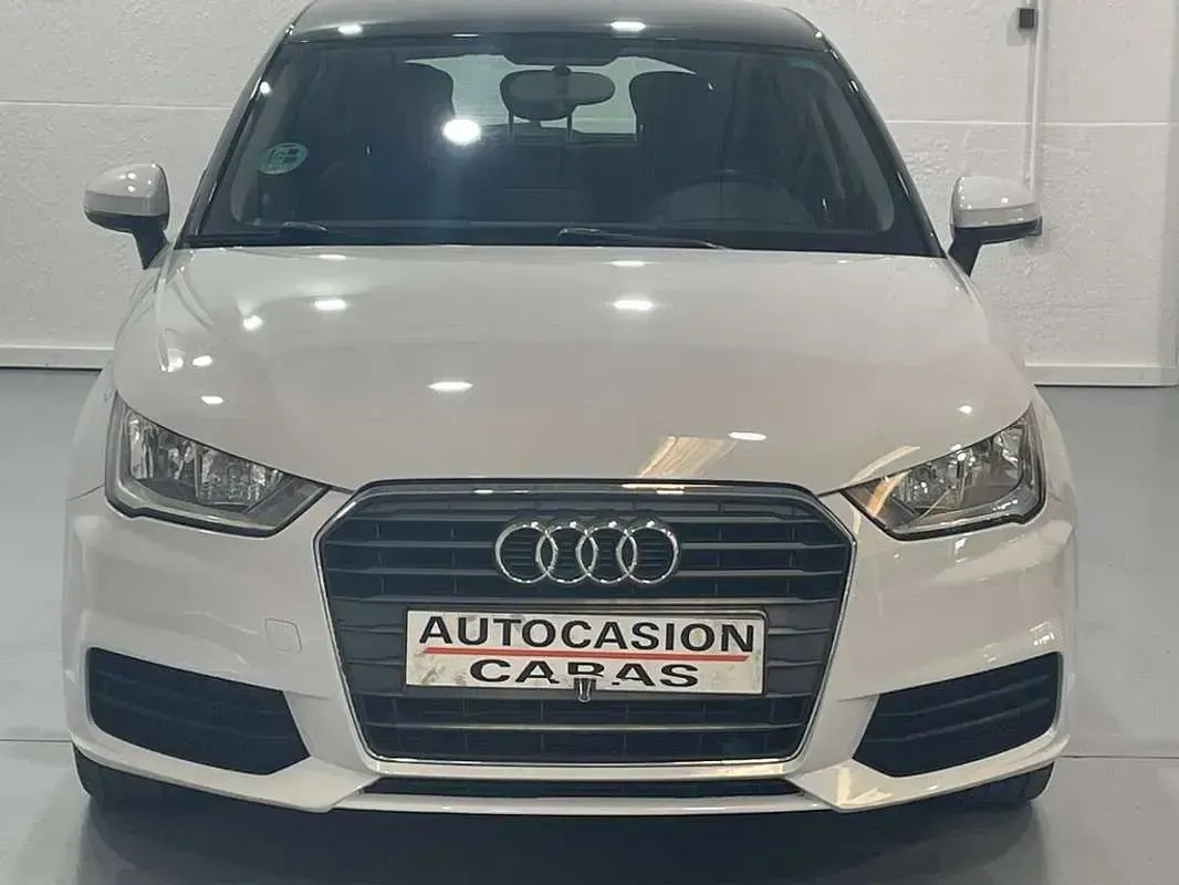 Usado Audi A1 Sportback 90 CV (66 kW) 2016 Blanco Utilitario