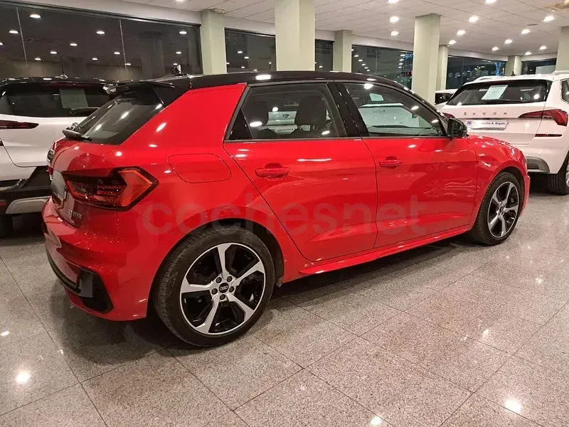 Usado Audi A1 Sportback S-Line 110 CV (80 kW) 2021 Rojo Utilitario