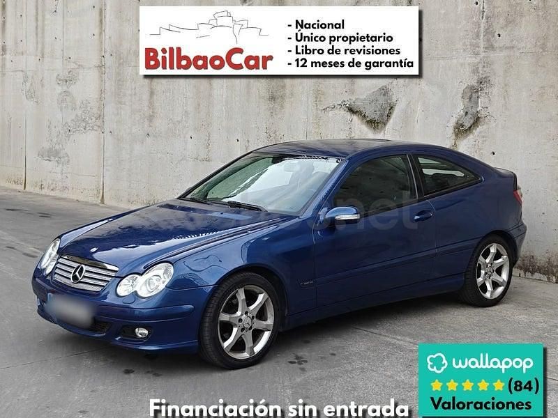 Usado Mercedes C220 Sport Edition 150 CV (110 kW) 2006 Azul Berlina