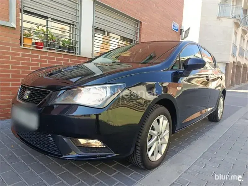 Usado Seat Ibiza Style 105 CV (77 kW) 2014 Negro Berlina