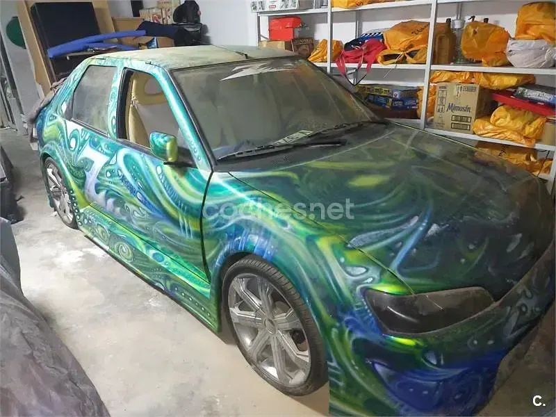 Usado Ford Escort 105 CV (77 kW) 1993 Verde Berlina