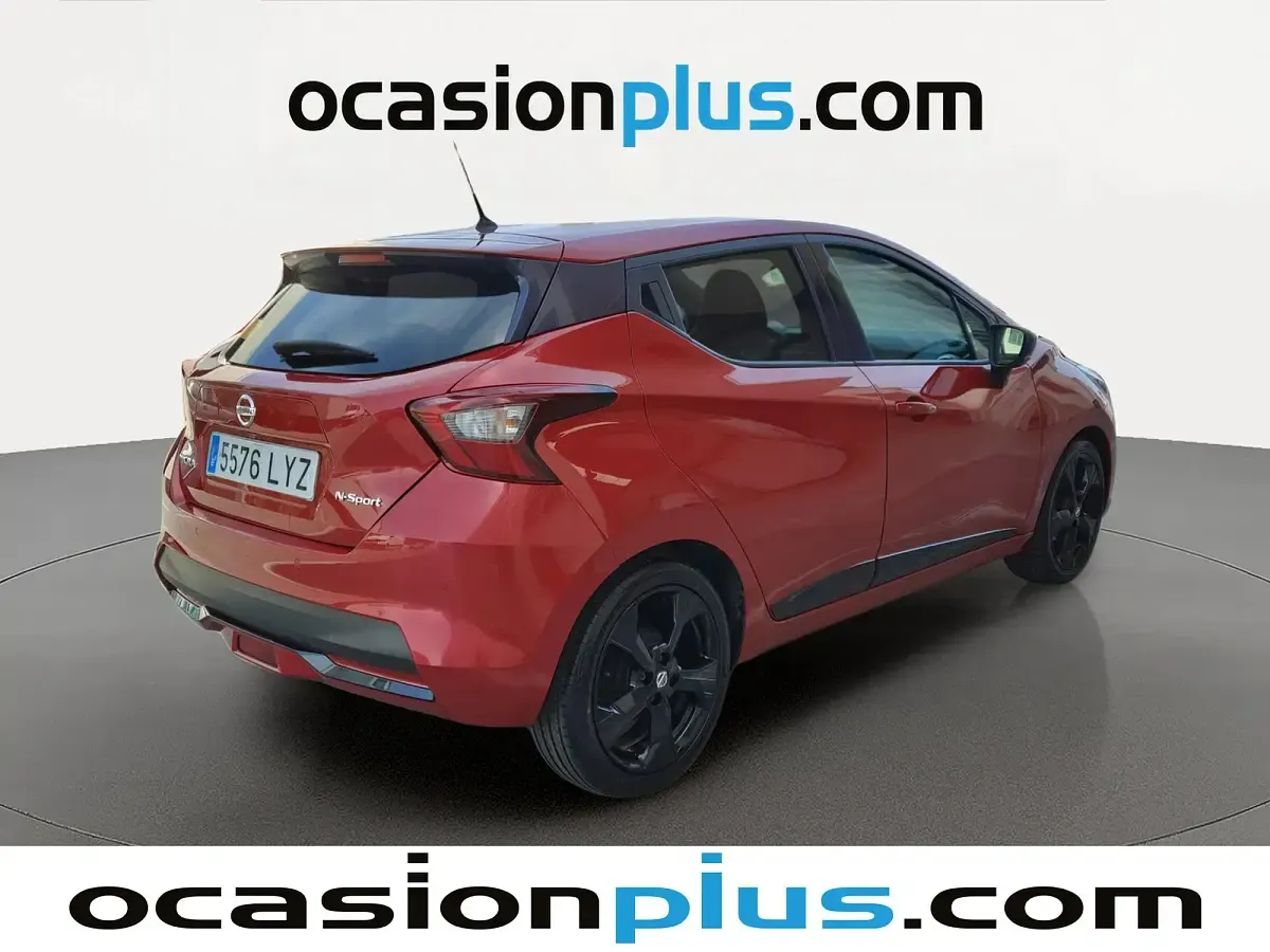 Usado Nissan Micra 92 CV (67 kW) 2022 Rojo Utilitario