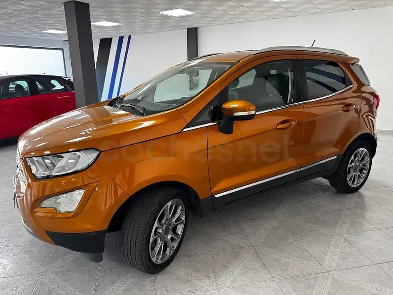 Usado Ford Ecosport Trend 125 CV (91 kW) 2018 Naranja SUV