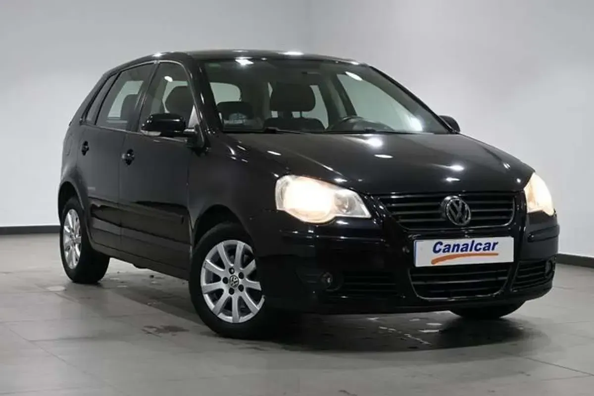 Usado VW Polo United 69 CV (50 kW) 2009 Negro Utilitario