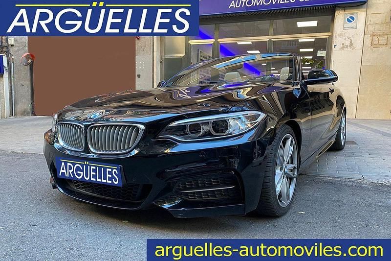 Negro Usado 2015 BMW M235 Sport Line Descapotable | 31.990 € (Un poco caro) - Imagen 1/4