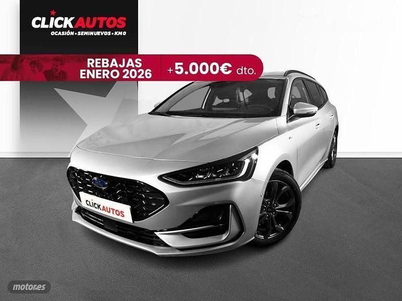 Plateado Usado 2024 Ford Focus ST-Line Familiar | 21.300 € (Precio justo) - Imagen 1/4