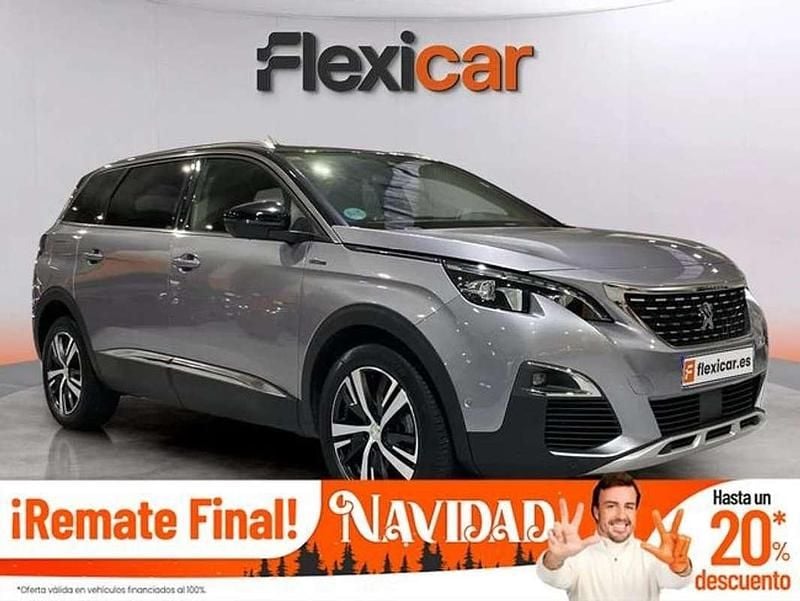 Gris Usado 2017 Peugeot 5008 Style Monovolumen | 13.990 € (Precio justo) - Imagen 1/4