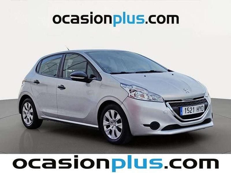 Usado Peugeot 208 Business-Line 68 CV (50 kW) 2014 Plateado Utilitario