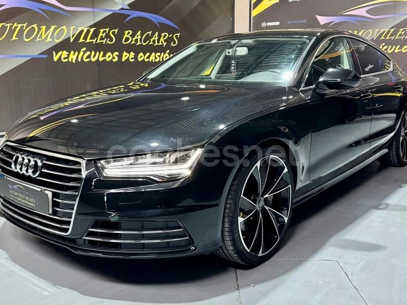 Negro Usado 2016 Audi A7 Sportback Ambiente Utilitario | 28.499 € (Buen precio) - Imagen 1/4