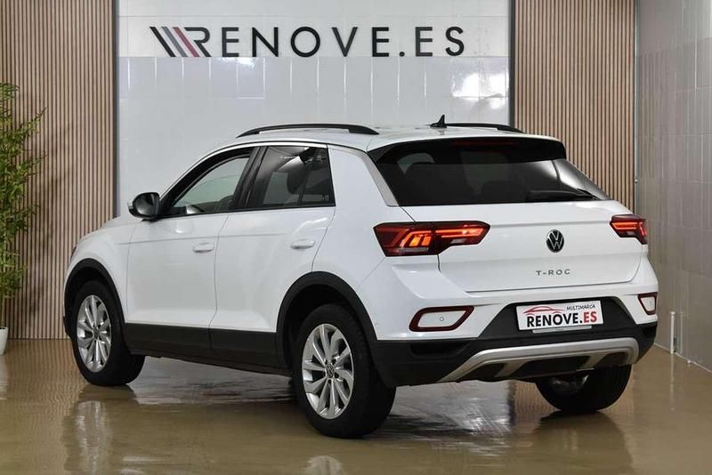 Usado VW T-Roc Life 115 CV (84 kW) 2022 Blanco SUV