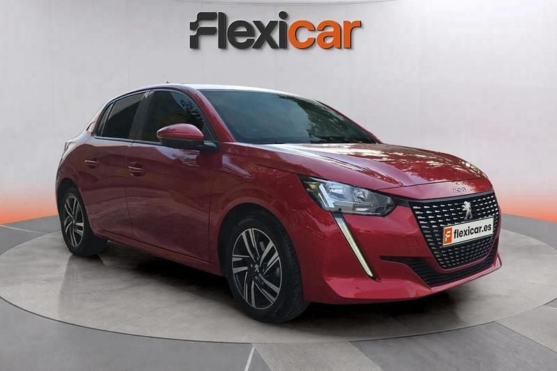 Usado Peugeot 208 Active 101 CV (74 kW) 2019 Amarillo Utilitario