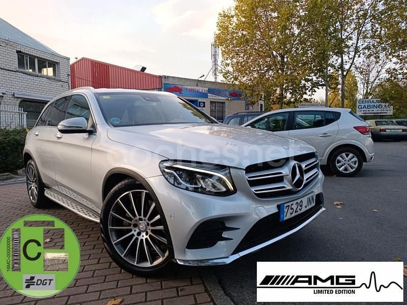 Gris / plata Usado 2016 Mercedes GLC220 AMG line SUV | 29.300 € (Precio justo) - Imagen 1/4