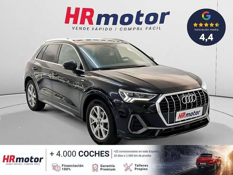 Usado Audi Q3 S-Line 150 CV (110 kW) 2020 Negro SUV