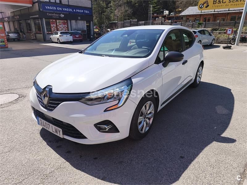 Usado Renault Clio V Intens 100 CV (73 kW) 2021 Blanco Berlina