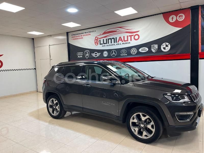 Gris / plata Usado 2018 Jeep Compass Limited SUV | 17.900 € (Precio justo) - Imagen 1/4
