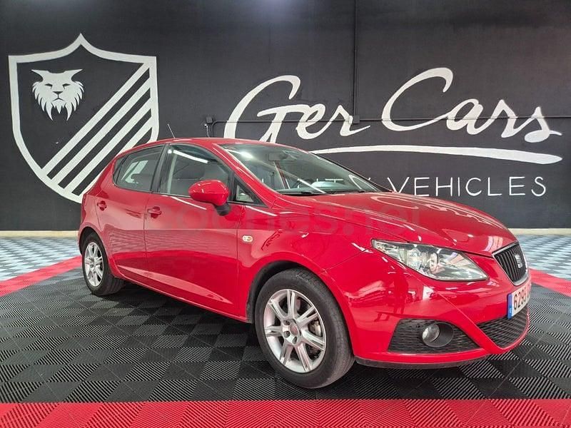 Usado Seat Ibiza Stylance 105 CV (77 kW) 2009 Rojo Berlina