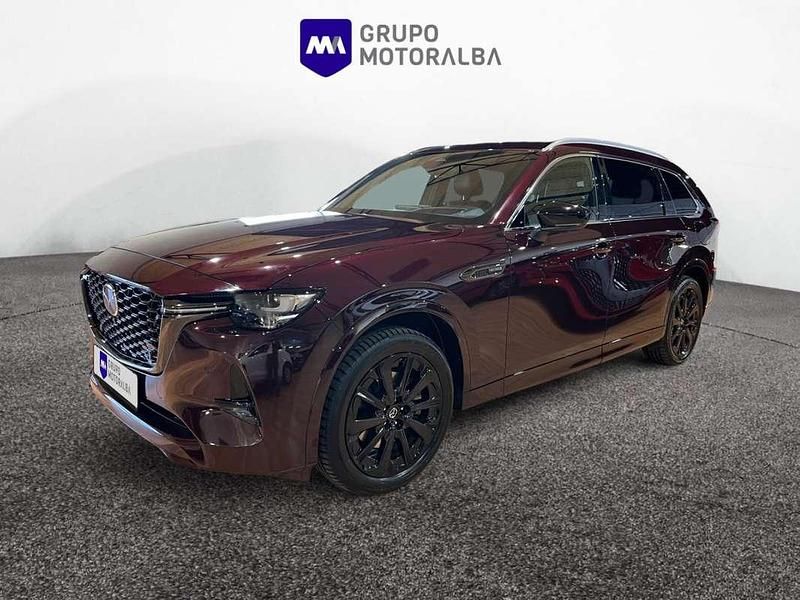 Rojo Usado 2024 Mazda CX-80 Homura-Line SUV | 46.990 € - Imagen 1/4